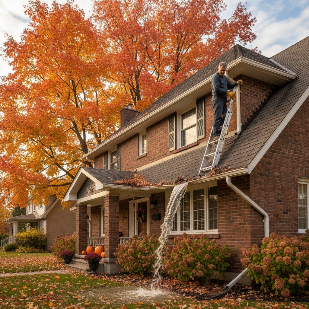 The Importance of Eavestrough Maintenance for Kitchener Homeowners in Fall