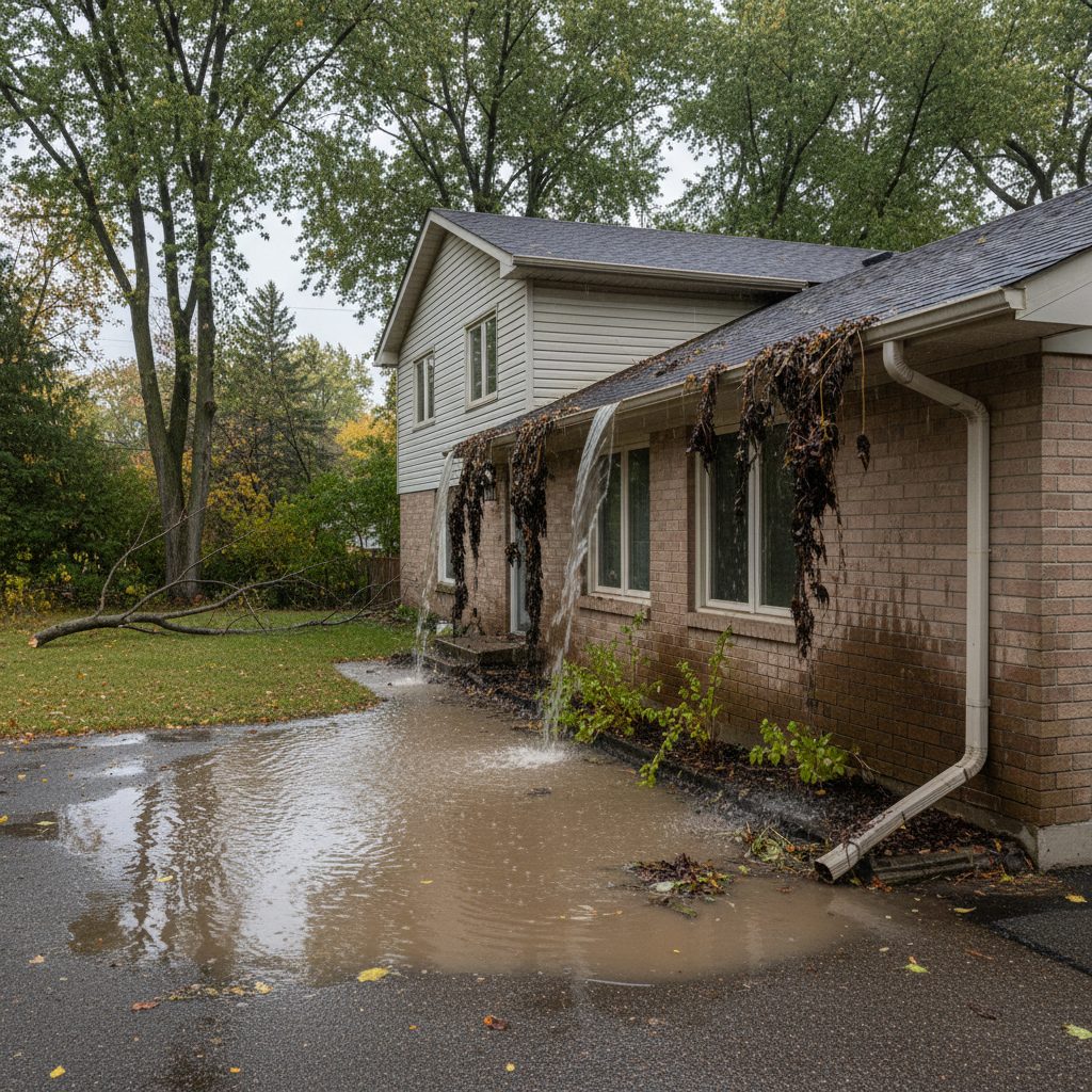 Top Signs Your Eavestroughs Need Cleaning After a Storm in Kitchener